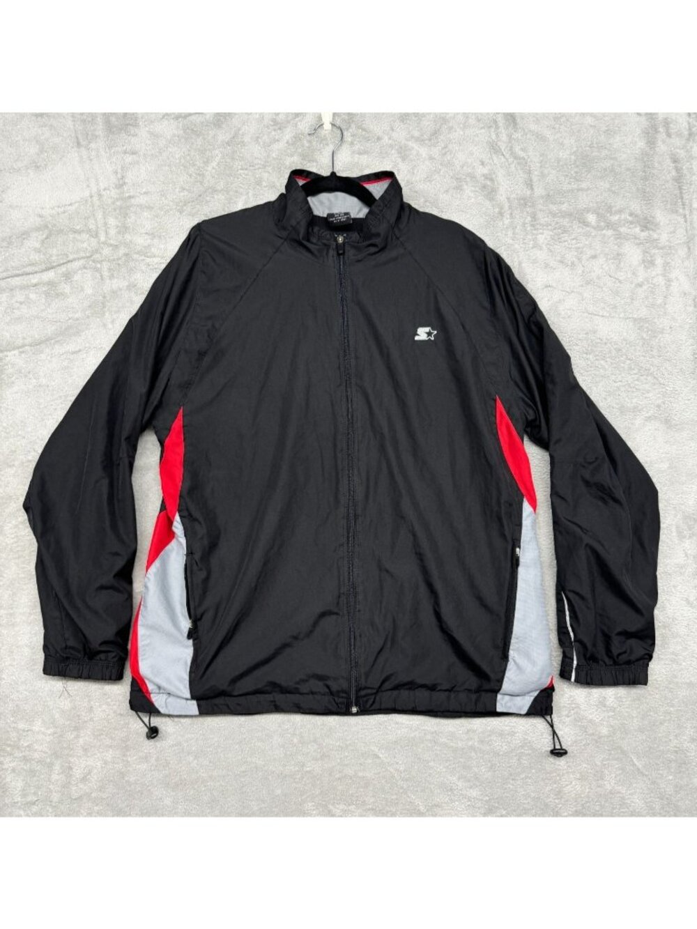 STARTER CLASSIC 80S 90S STYLE LIGHTWEIGHT VENTED MENS LARGE TRACK JACKET